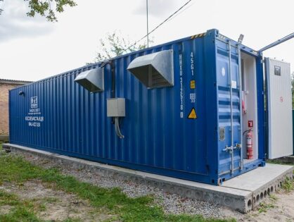Запущено в роботу кисневу станцію потужністю 30 м3 кисню на годину в контейнерному виконанні
